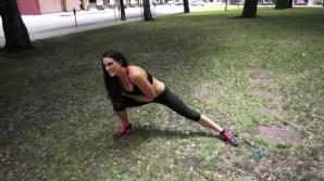 You stretch and get loose with Misty!